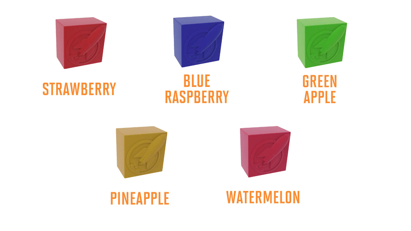 ROCKET THC INFUSED GUMMIES 500MG