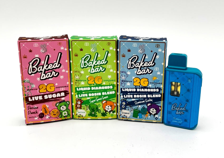 Baked Bars - 2 gram Disposables Capitolbudz Baked Bars - 2 gram Disposables Capitolbudz