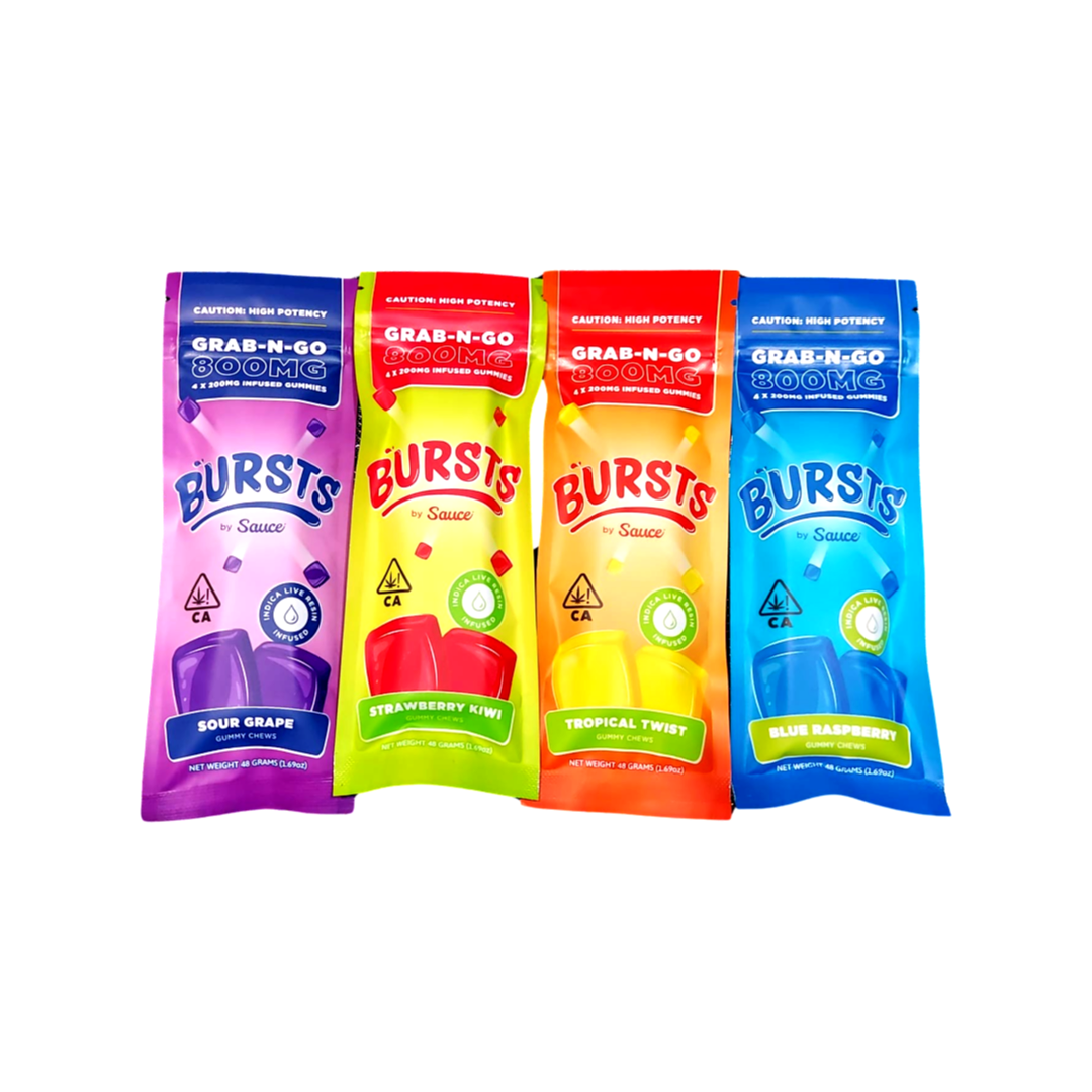 Burst Gummies 800mg