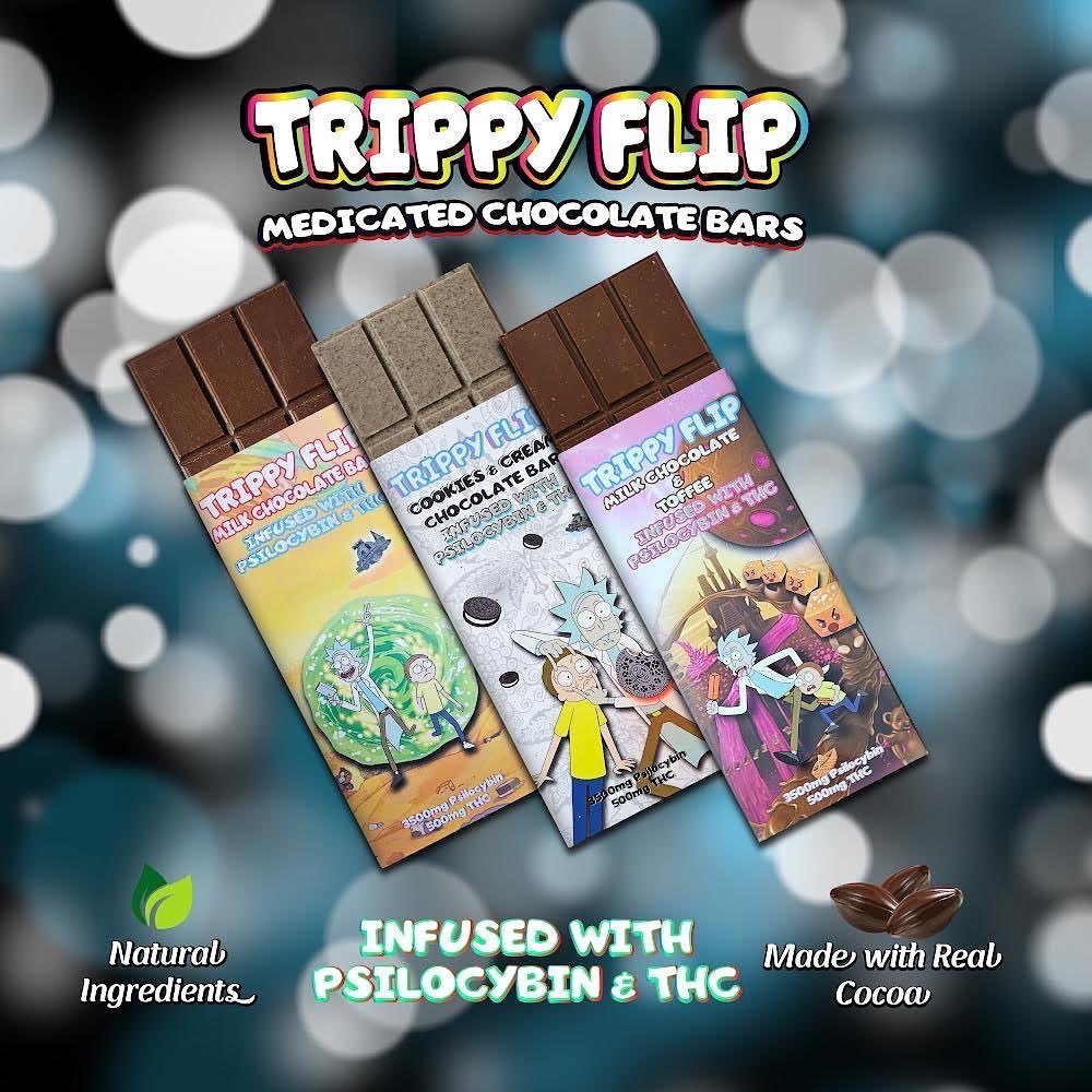 Trippy Flip Shroom Bars - 3500mg